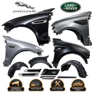 Fenders are the body panels that frame the wheel wells of a vehicle. Their primary purpose is to prevent rotating tires from throwing mud, water, rocks, and road debris into the air, protecting both your own vehicle and other drivers on the road.