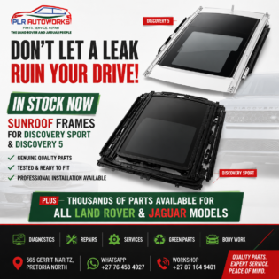 Complete sunroof available